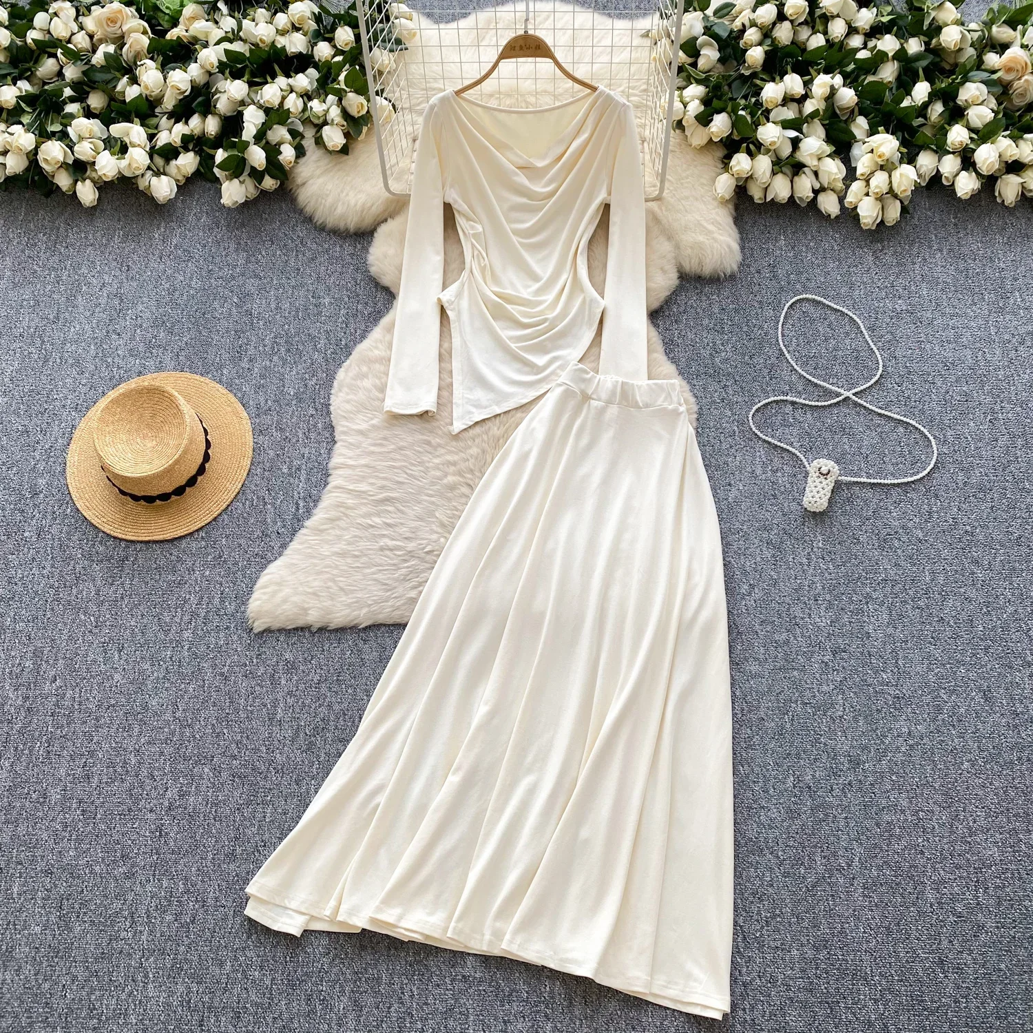 chic slim asymmetrical Two-piece Sets Sexy Slip dress Bodysuits Jumpsuit High Waist Skirt Fashion Clothing
chic slim asymmetrical Two-piece Sets Sexy Slip dress Bodysuits Jumpsuit High Waist Skirt Fashion Clothing