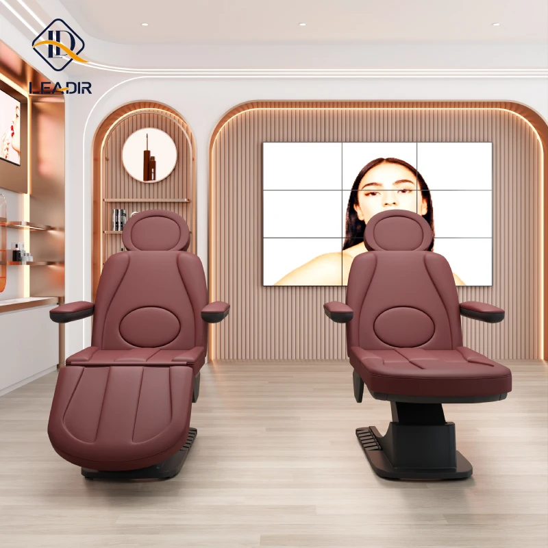 Wholesale Custom Electric Facial Chair Spa Massage Table Recliner with Foot Control Beauty Bed Cama De Masaje for Salon
Wholesale Custom Electric Facial Chair Spa Massage Table Recliner with Foot Control Beauty Bed Cama De Masaje for Salon