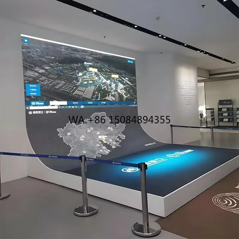 Hot-Selling P2 Digital LED Display Flexible Curved Panels Can Be Folded Soft Exhibitions Intelligent Display High Visibility 4K
Hot-Selling P2 Digital LED Display Flexible Curved Panels Can Be Folded Soft Exhibitions Intelligent Display High Visibility 4K