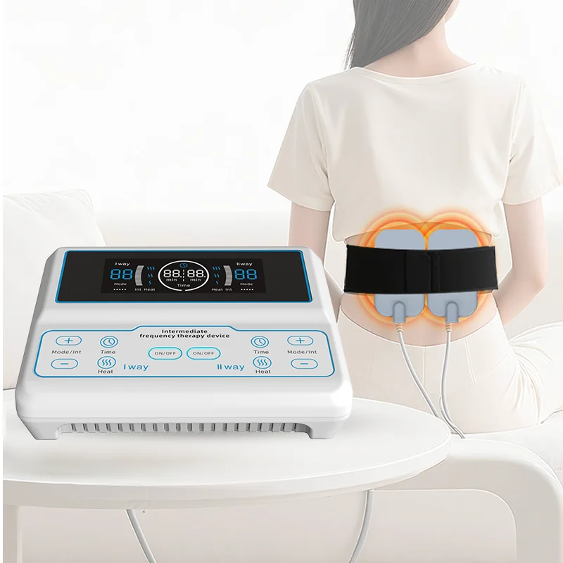 New Dual-channel Intermediate-frequency Therapy Device Pulse Current Stimulation To Relief Pain Inflammation Improve Visceral
New Dual-channel Intermediate-frequency Therapy Device Pulse Current Stimulation To Relief Pain Inflammation Improve Visceral