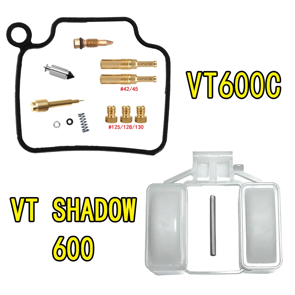 HONDA SHADOW 600 VT600 Carburetor Repair Kit VT600C Single Motorcycle Carb Parts Float
HONDA SHADOW 600 VT600 Carburetor Repair Kit VT600C Single Motorcycle Carb Parts Float
