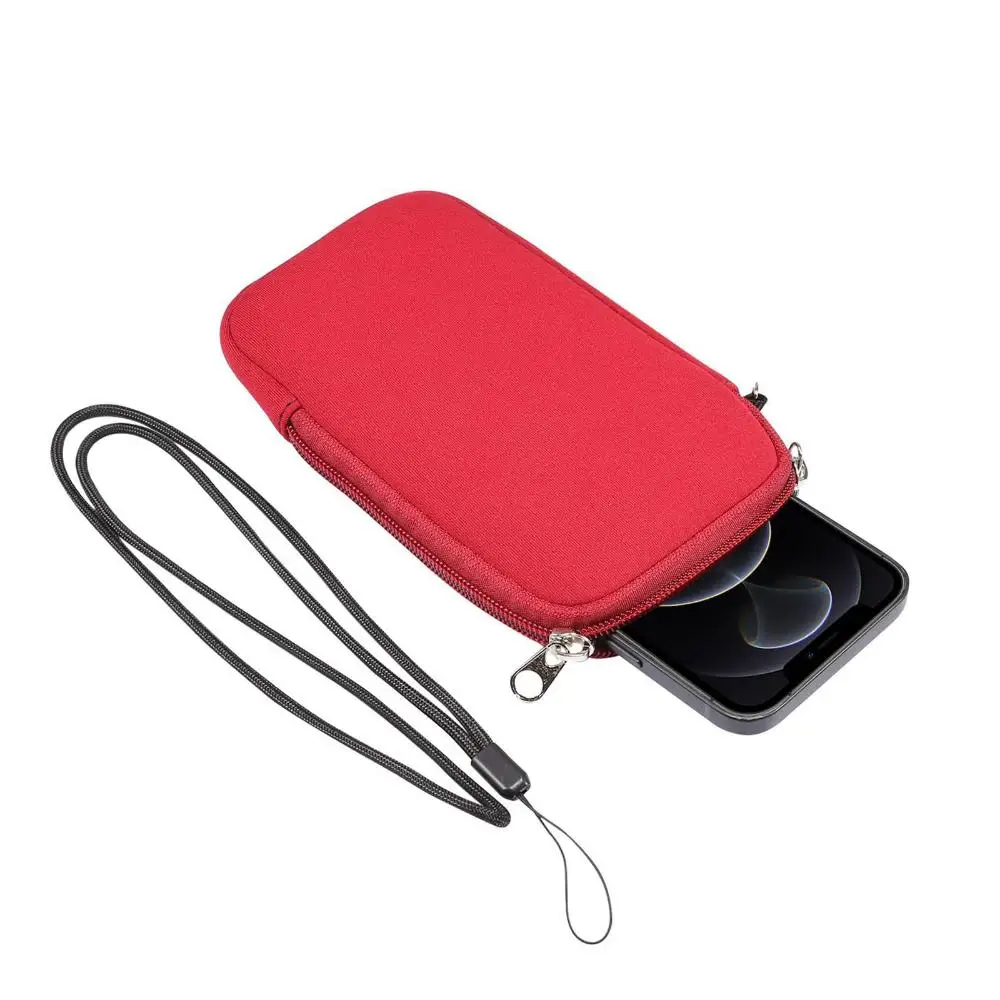 Storage Organizer Shockproof 4.7-7.2 Inch Power Bank Sleeve Case Neoprene Bag Mobile Phone Bag Earphone Bag With Hanging Neck
Storage Organizer Shockproof 4.7-7.2 Inch Power Bank Sleeve Case Neoprene Bag Mobile Phone Bag Earphone Bag With Hanging Neck