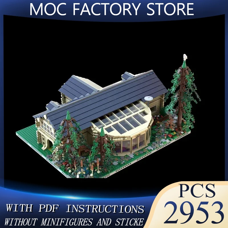 Moc Building Block Forest Cabin Model Technology Brick DIY Assembly Modular City Street View Toy For Holiday Gift
Moc Building Block Forest Cabin Model Technology Brick DIY Assembly Modular City Street View Toy For Holiday Gift