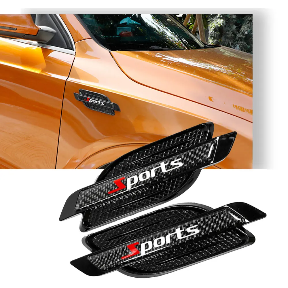 2x Black Car Side Fender Emblems Leaf Plate Stickers Badge Car Sports Decal TPU Carbon Fiber Car Exterior Decor Sticker
2x Black Car Side Fender Emblems Leaf Plate Stickers Badge Car Sports Decal TPU Carbon Fiber Car Exterior Decor Sticker