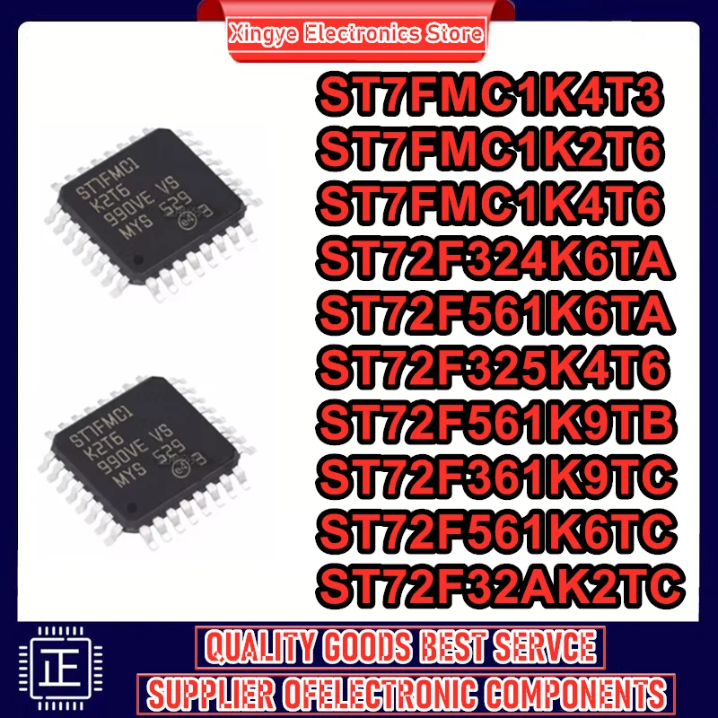 ST7FMC1K4T3 ST7FMC1K2T6 ST7FMC1K4T6 ST72F324K6TA ST72F325K4T6 ST72F32AK2TC ST72F361K9TC ST72F561K6TA ST72F561K6TC ST72F561K9TB
ST7FMC1K4T3 ST7FMC1K2T6 ST7FMC1K4T6 ST72F324K6TA ST72F325K4T6 ST72F32AK2TC ST72F361K9TC ST72F561K6TA ST72F561K6TC ST72F561K9TB