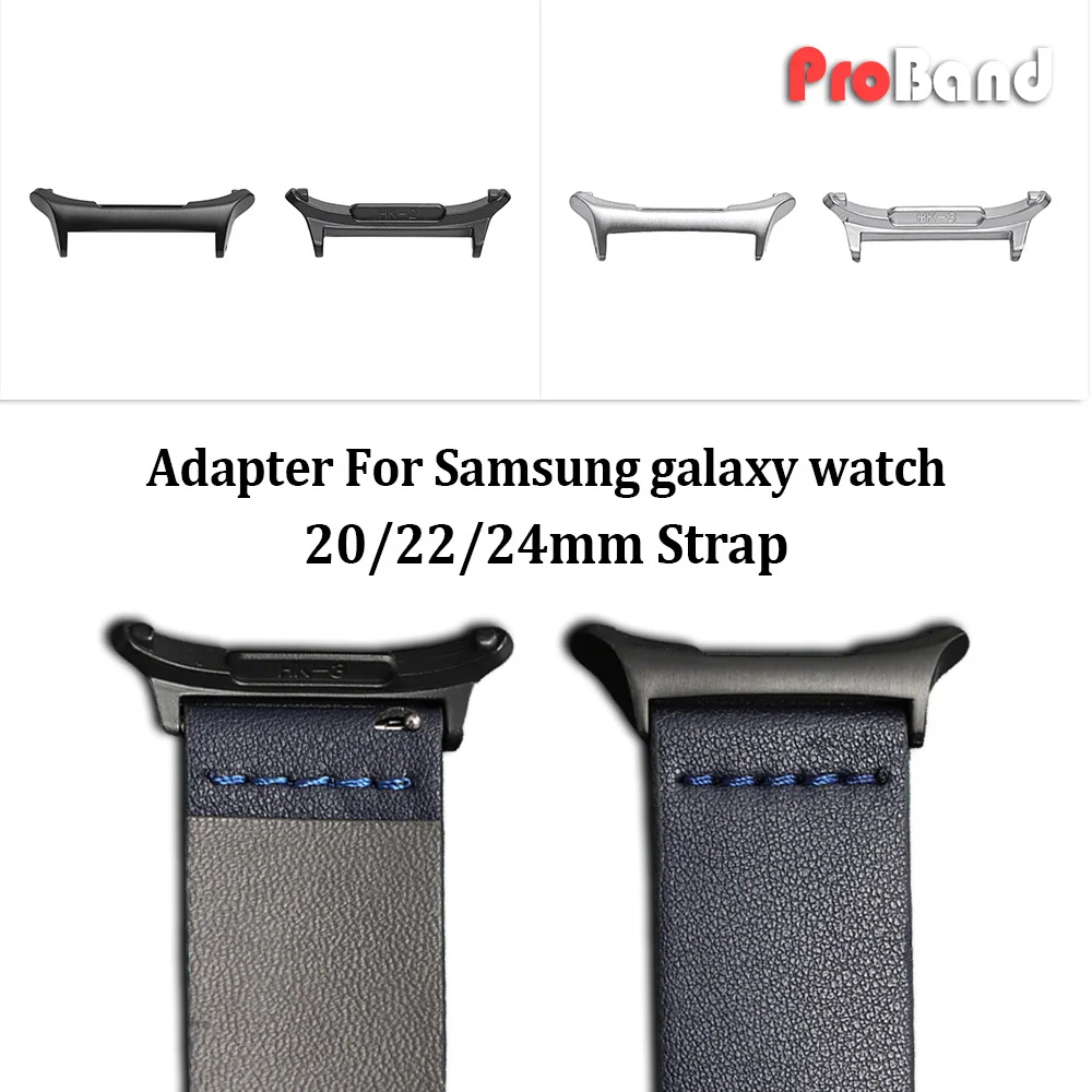 For Samsung Galaxy Watch 7 Ultra 47mm Metal Adapter Connectors End Link 20mm 22mm 24mm Watch Band Strap Stainless Steel Adapter
For Samsung Galaxy Watch 7 Ultra 47mm Metal Adapter Connectors End Link 20mm 22mm 24mm Watch Band Strap Stainless Steel Adapter