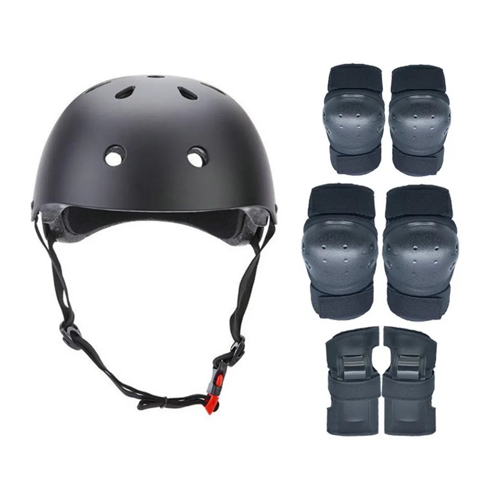 1 комплект детской защитной экипировки, противоударный дышащий защитный шлем для езды на велосипеде, скейтбординге, катании на роликах, балансировочном самокате, черный
1 комплект детской защитной экипировки, противоударный дышащий защитный шлем для езды на велосипеде, скейтбординге, катании на роликах, балансировочном самокате, черный