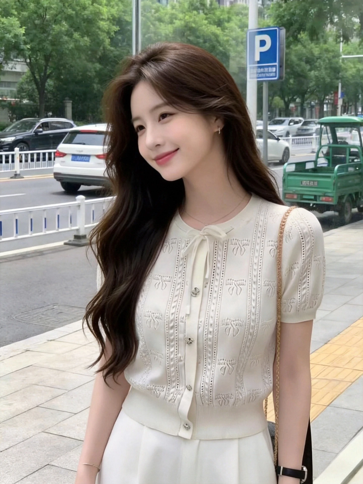 Summer Knot Waist-Cinching Short Sleeve Knitted T-Shirt Women's Fashionable Slim Fit Top French Style Universal Fit
Summer Knot Waist-Cinching Short Sleeve Knitted T-Shirt Women's Fashionable Slim Fit Top French Style Universal Fit