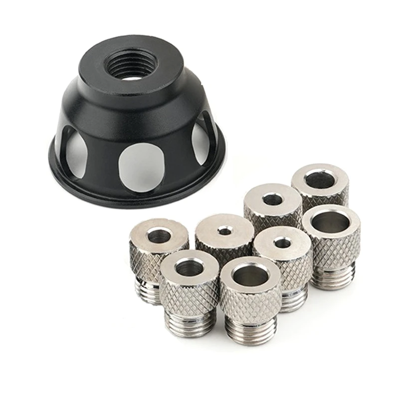 AA46 Replaceable Vertical Drill Guide Doweling Jig Kit 3-10Mm Drill Positioning Pocket Hole Jig Hole Puncher
AA46 Replaceable Vertical Drill Guide Doweling Jig Kit 3-10Mm Drill Positioning Pocket Hole Jig Hole Puncher