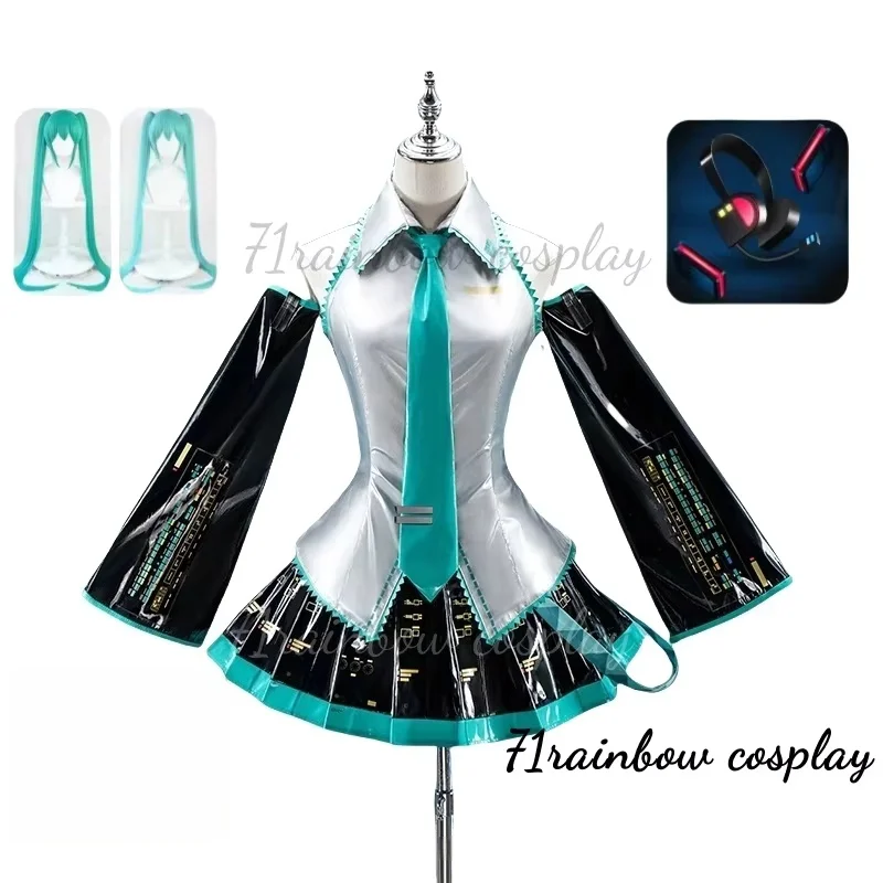 MIKUU Cosplay Mikku JK Formula Suits Cosplay Costume Christmas Uniforms Set Wig Costumes Mikuku Cosplay Ordinary Leather Version
MIKUU Cosplay Mikku JK Formula Suits Cosplay Costume Christmas Uniforms Set Wig Costumes Mikuku Cosplay Ordinary Leather Version