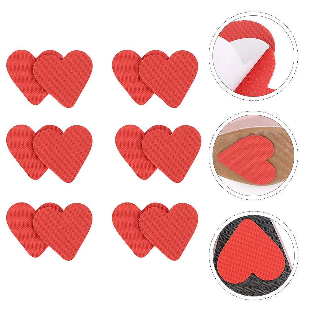 6 Pairs High Heels Pads Non Slip Shoe Sole Protectors Heart Shape Red Front Palm Stickers Durable Adhesive Sole Grip Pads Foot
6 Pairs High Heels Pads Non Slip Shoe Sole Protectors Heart Shape Red Front Palm Stickers Durable Adhesive Sole Grip Pads Foot