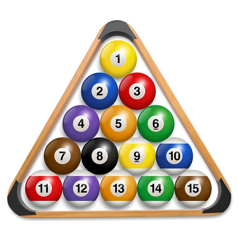 Wooden Billiard Ball Rack Solid Triangle Rack Pool Ball Racks Triangle Billiard Ball Racks Billiards Triangle Rack
Wooden Billiard Ball Rack Solid Triangle Rack Pool Ball Racks Triangle Billiard Ball Racks Billiards Triangle Rack