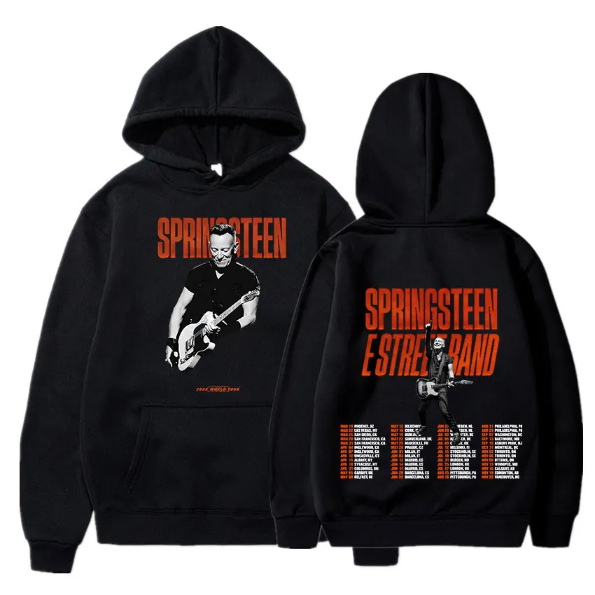 Bruce Springsteen and E Street Band 2024 Tour Hoodies Men Women Clothing Fashion Vintage Hooded Sweatshirts Streetwear Fans Gift
Bruce Springsteen and E Street Band 2024 Tour Hoodies Men Women Clothing Fashion Vintage Hooded Sweatshirts Streetwear Fans Gift