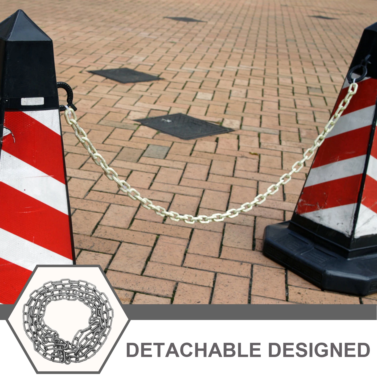 Versatile Plastic Chain 3 Meter Safety Barrier Crowd Control Durable Parking Lot Easy Installation Plastic Chains
Versatile Plastic Chain 3 Meter Safety Barrier Crowd Control Durable Parking Lot Easy Installation Plastic Chains