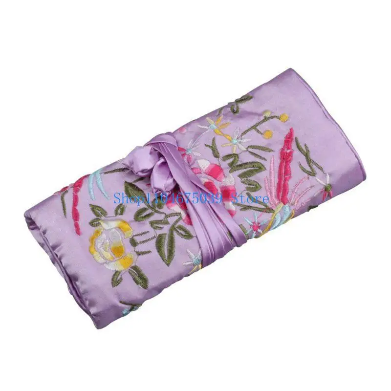 5asd Premium Jewelry Silk Roll Wrap Gift Bags Traditional Silk Travel Chinese Embroidery Jewelry Bag Organiser
5asd Premium Jewelry Silk Roll Wrap Gift Bags Traditional Silk Travel Chinese Embroidery Jewelry Bag Organiser