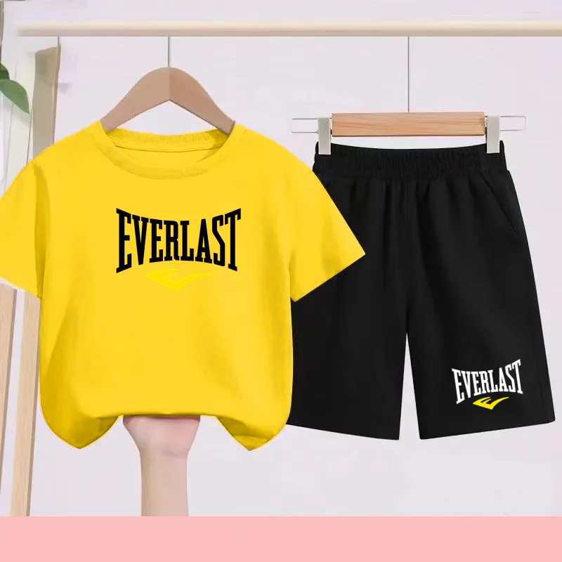 Children's Sports Set, Running and Outdoor Sports Set, Suitable for Children Aged 3 to 13. Summer Boxing Sports T-shirt + Shorts
Children's Sports Set, Running and Outdoor Sports Set, Suitable for Children Aged 3 to 13. Summer Boxing Sports T-shirt + Shorts
