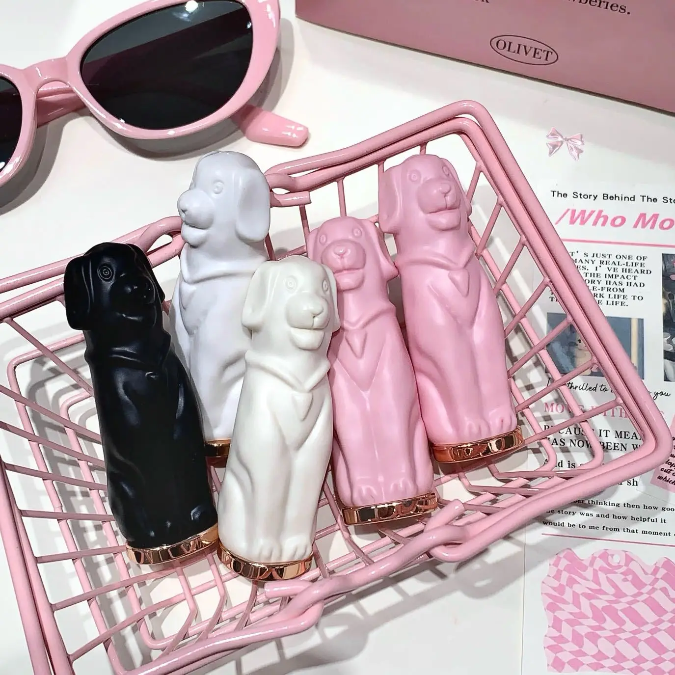 Cute Puppy Dog Shape Lip Balm Moisturizing Anti-Dry Crack Hydrating Fade Lip Lines Lip Care For Dry
Cute Puppy Dog Shape Lip Balm Moisturizing Anti-Dry Crack Hydrating Fade Lip Lines Lip Care For Dry