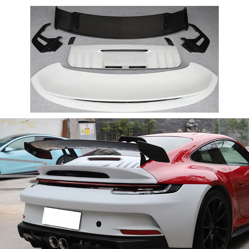 2019-2025 Car Upgrade GT3 Style Wet Carbon Fiber Tail Decorative Panel New Condition Fit Suitable for 911 992
2019-2025 Car Upgrade GT3 Style Wet Carbon Fiber Tail Decorative Panel New Condition Fit Suitable for 911 992