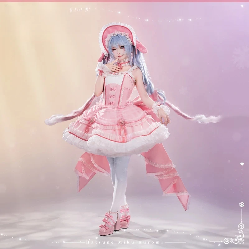 Miku cosplay costume pink lolita dress anime uniform Halloween Carnival Party Christmas play rode women clothing cosfun
Miku cosplay costume pink lolita dress anime uniform Halloween Carnival Party Christmas play rode women clothing cosfun