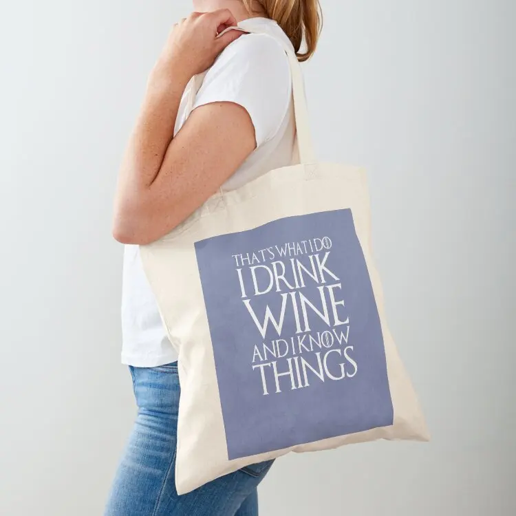 THAT'S WHAT I DO I DRINK WINE AND I KNOW THINGS Design Tote Bag Gift bag bags luxury women Women bags
THAT'S WHAT I DO I DRINK WINE AND I KNOW THINGS Design Tote Bag Gift bag bags luxury women Women bags
