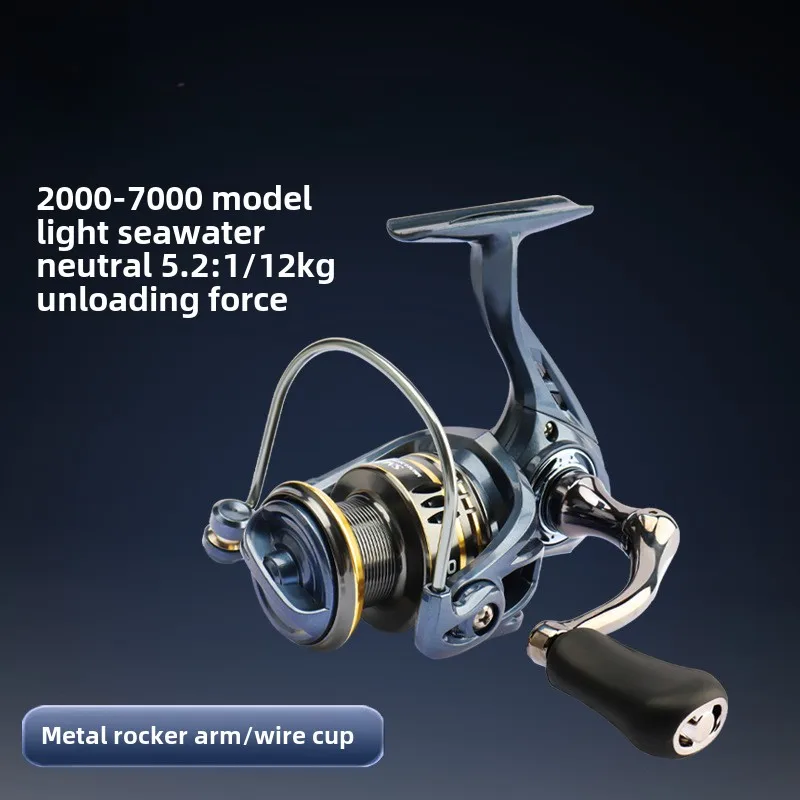 Stylish Micro Portable Fishing Reel, Smooth 10kg Drag - Precision Machined Brass Gear and Anodized Aluminum Spool
Stylish Micro Portable Fishing Reel, Smooth 10kg Drag - Precision Machined Brass Gear and Anodized Aluminum Spool