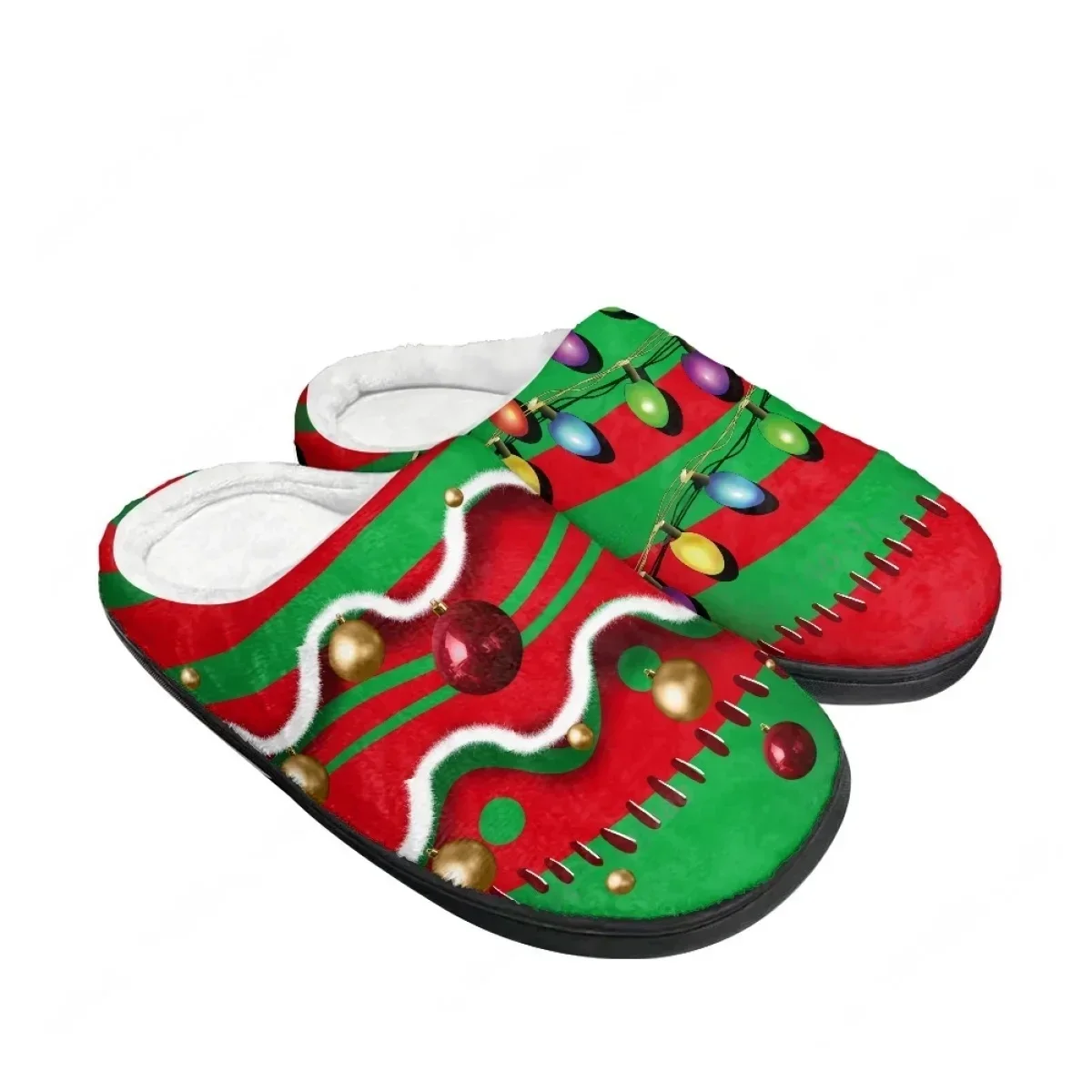 Christmas Green Tree Christmas Balls Pattern Home Cotton Slippers Mens Womens Teenager Plush Bedroom Keep Warm Custom Slipper
Christmas Green Tree Christmas Balls Pattern Home Cotton Slippers Mens Womens Teenager Plush Bedroom Keep Warm Custom Slipper
