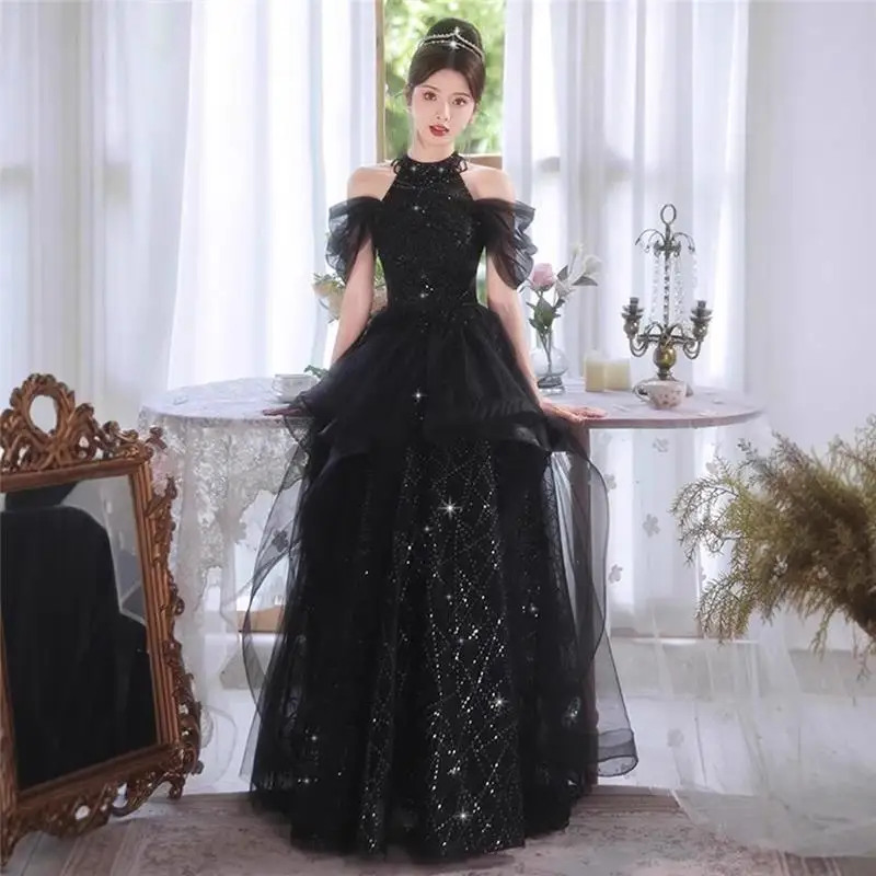 Ele Bla Puffy Evening Dr Host Ball Dinner Par с высокой талией Princ Sve KTV Костюм Полиэфирное волокно 00%
Ele Bla Puffy Evening Dr Host Ball Dinner Par с высокой талией Princ Sve KTV Костюм Полиэфирное волокно 00%