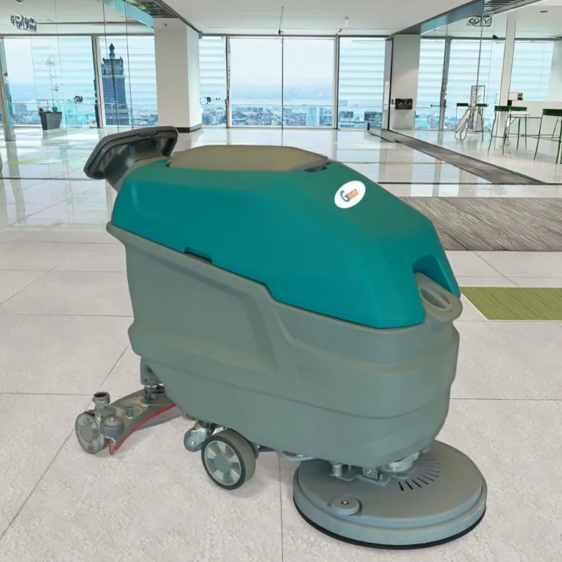 GS530 Mini Automatic Electric Floor Scrubber Walk-Behind Cleaning Machine with New Motor Brush for Home Restaurants Hotels
GS530 Mini Automatic Electric Floor Scrubber Walk-Behind Cleaning Machine with New Motor Brush for Home Restaurants Hotels