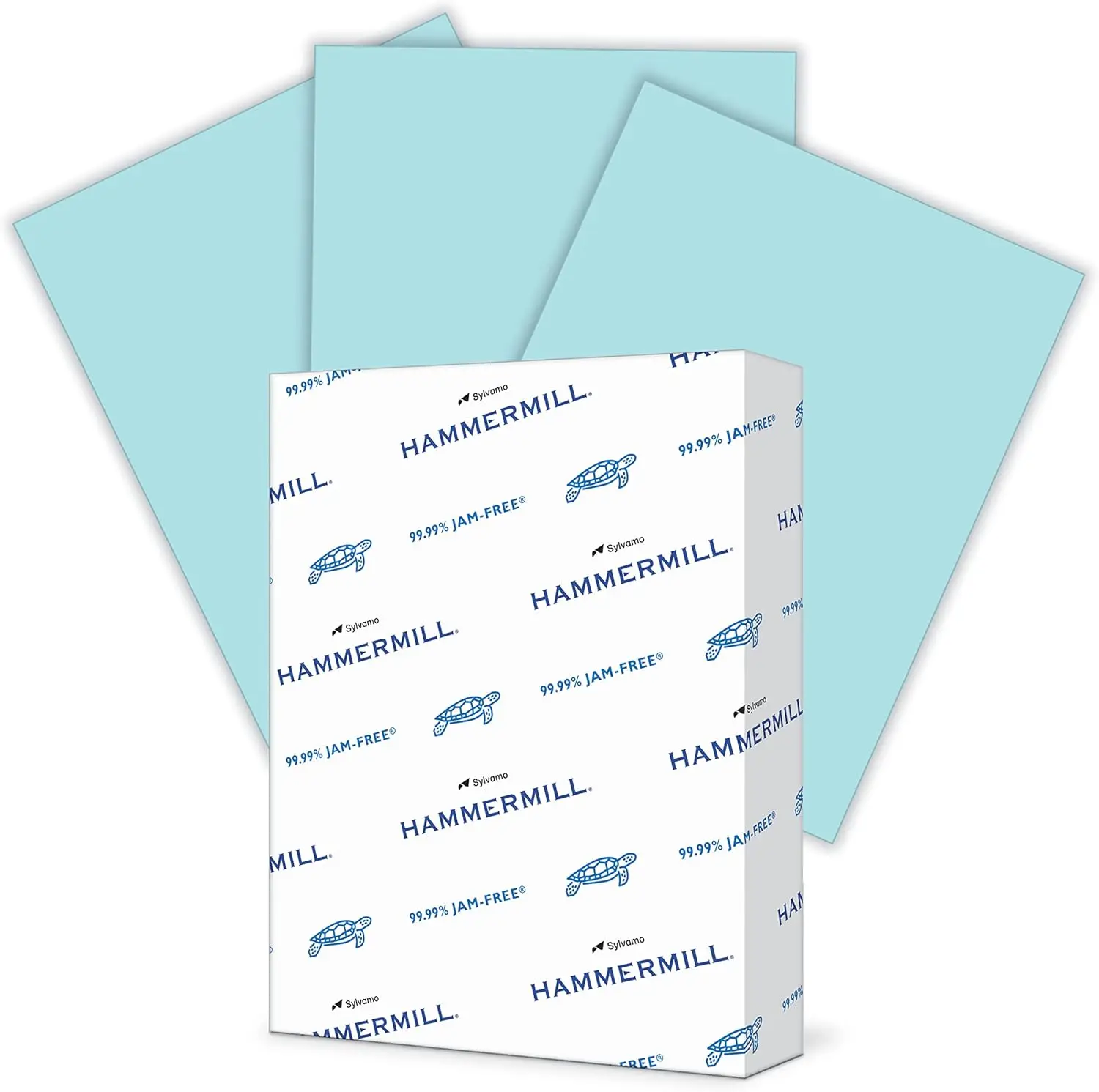 24lb Blue Printer Paper, 8.5x11, Pastel, 1 Ream (500 Sheets) - Made in USA
24lb Blue Printer Paper, 8.5x11, Pastel, 1 Ream (500 Sheets) - Made in USA
