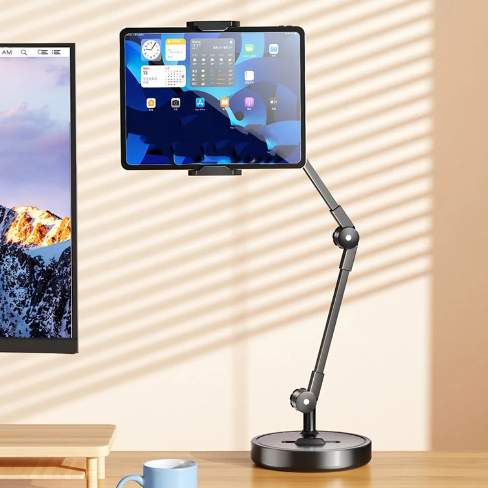 Adjustable Height Telescopic Phone Stand Stable Base Portable Tablet Stand Universal Metal Desktop Phone Holder
Adjustable Height Telescopic Phone Stand Stable Base Portable Tablet Stand Universal Metal Desktop Phone Holder