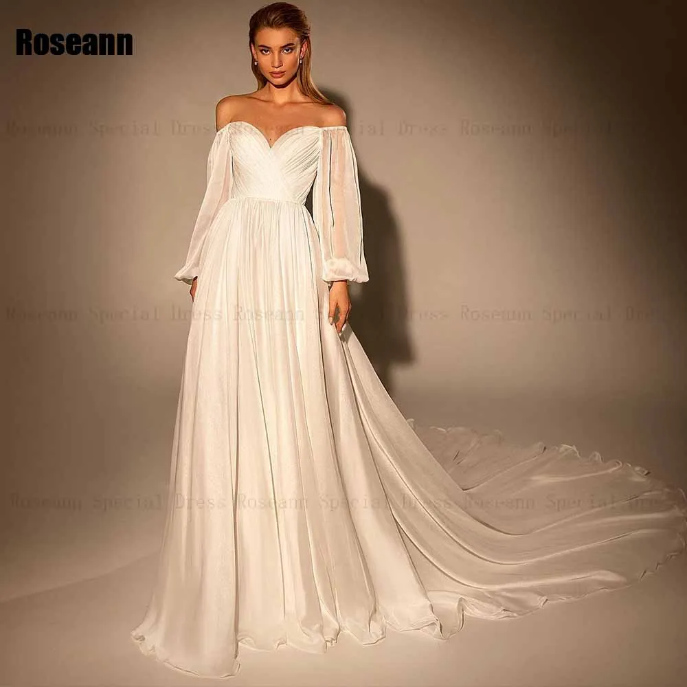 A-line Wedding Dresses V-Neck Sleeveless Off-The-Shoulder Draped Pleat Bride Dresses Brush Train Floor Length robe de mariée
A-line Wedding Dresses V-Neck Sleeveless Off-The-Shoulder Draped Pleat Bride Dresses Brush Train Floor Length robe de mariée