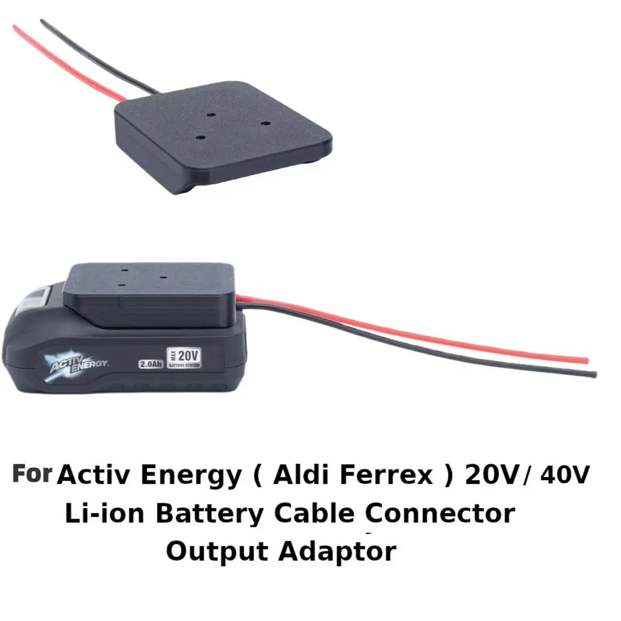 Power Kart Robot Any many Other Projects For Activ Energy ( ferrex Aldi ) Battery Connector Output 20v / 40v DIY
Power Kart Robot Any many Other Projects For Activ Energy ( ferrex Aldi ) Battery Connector Output 20v / 40v DIY