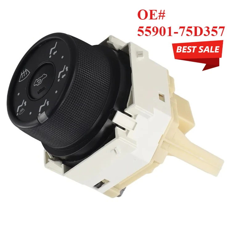 For Toyota Corolla For Matrix Car Air Conditioner A/C Heating Control Switch Knob 55901-75D357 Automotive Accessories
For Toyota Corolla For Matrix Car Air Conditioner A/C Heating Control Switch Knob 55901-75D357 Automotive Accessories