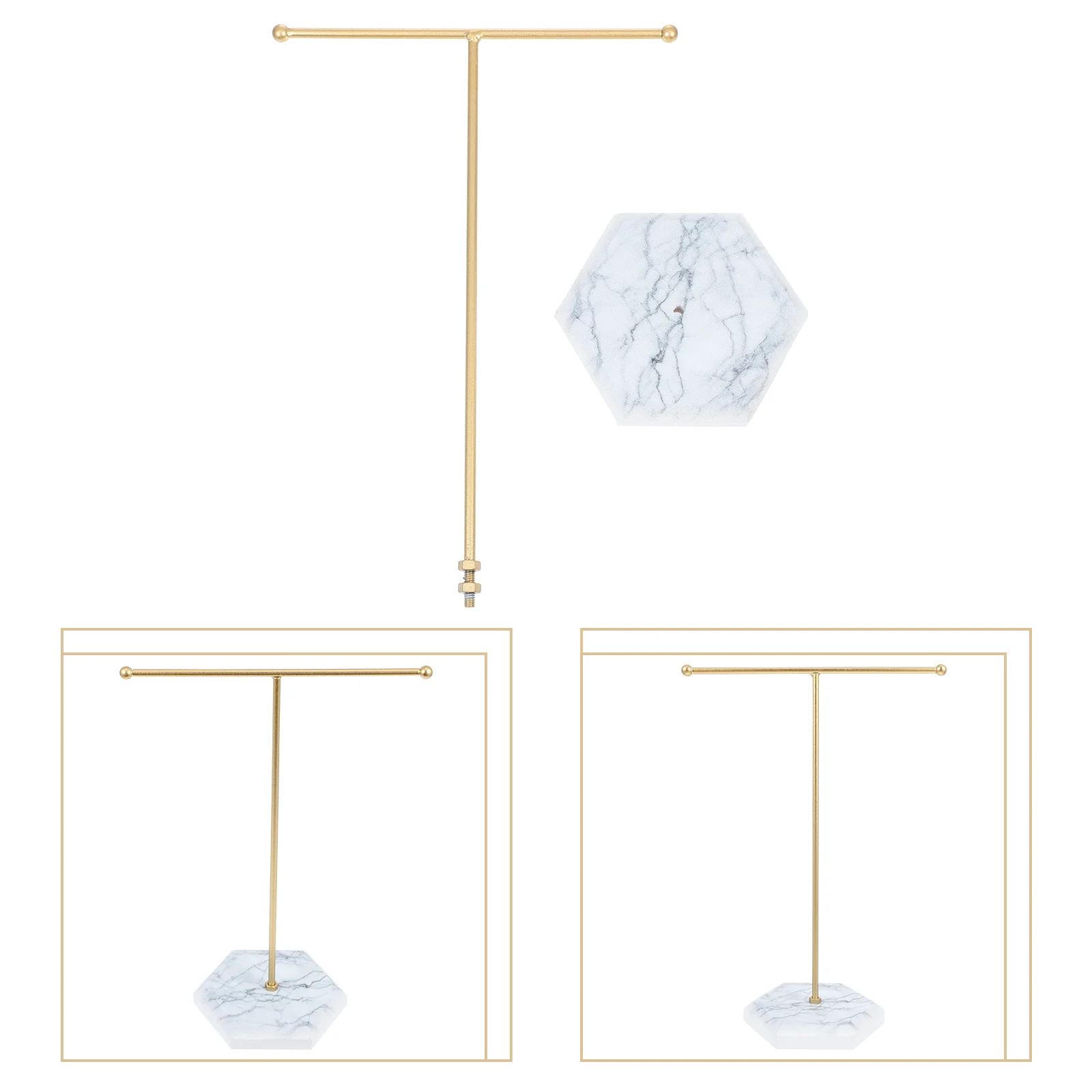 Earring Display Stand Shelves Shelf Holder Metal Rack Marble Hanging Necklace Storage Ornament
Earring Display Stand Shelves Shelf Holder Metal Rack Marble Hanging Necklace Storage Ornament