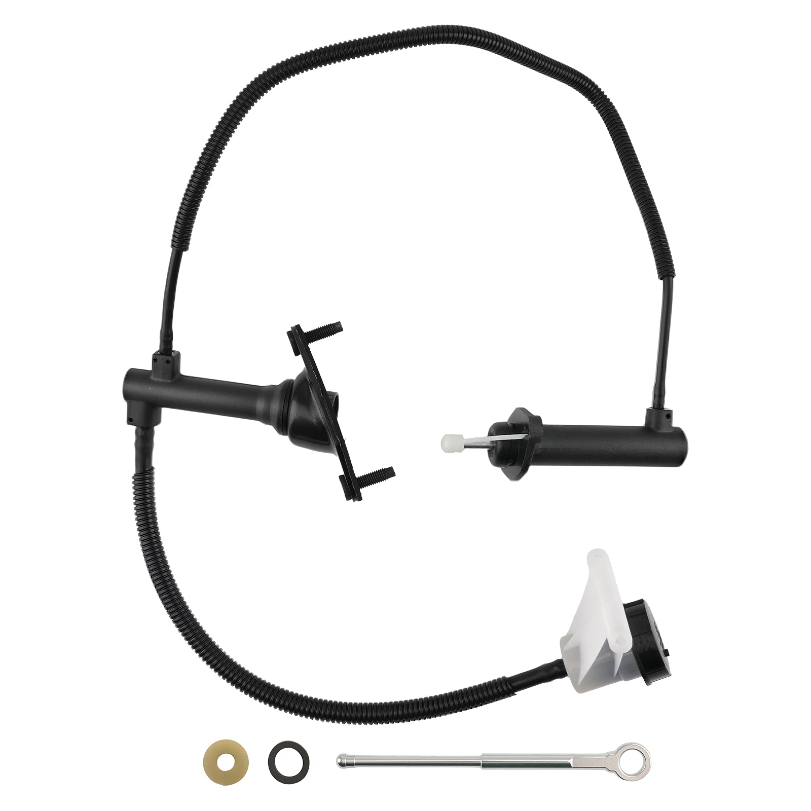 Clutch Master Slave Cylinder & Line Assembly For Dodge Dakota 1997-1999 PS0592-1
Clutch Master Slave Cylinder & Line Assembly For Dodge Dakota 1997-1999 PS0592-1