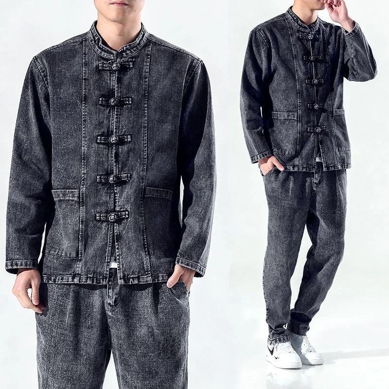 Свободный крой, молодежный мужской джинсовый джинсовый джинт с вышивкой, верхняя одежда большого размера на осень и зиму, топ больших размеров
Свободный крой, молодежный мужской джинсовый джинсовый джинт с вышивкой, верхняя одежда большого размера на осень и зиму, топ больших размеров