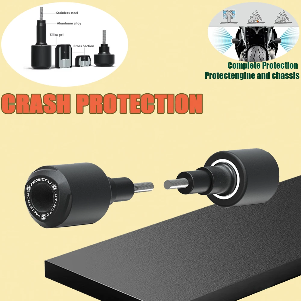 For kawaswki Ninja H2 SX / H2 SX SE 2018-2024 Crash Protection Bobbins Fall prevention
For kawaswki Ninja H2 SX / H2 SX SE 2018-2024 Crash Protection Bobbins Fall prevention