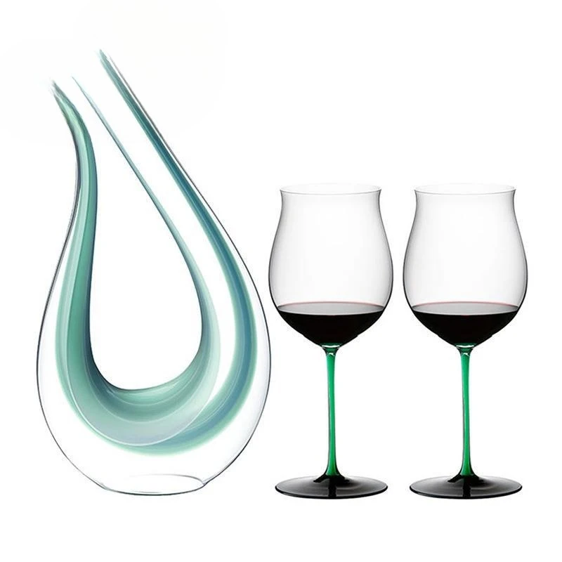 Crystal Tall Wine Glass, Wine Glass, Decanter Set
Crystal Tall Wine Glass, Wine Glass, Decanter Set