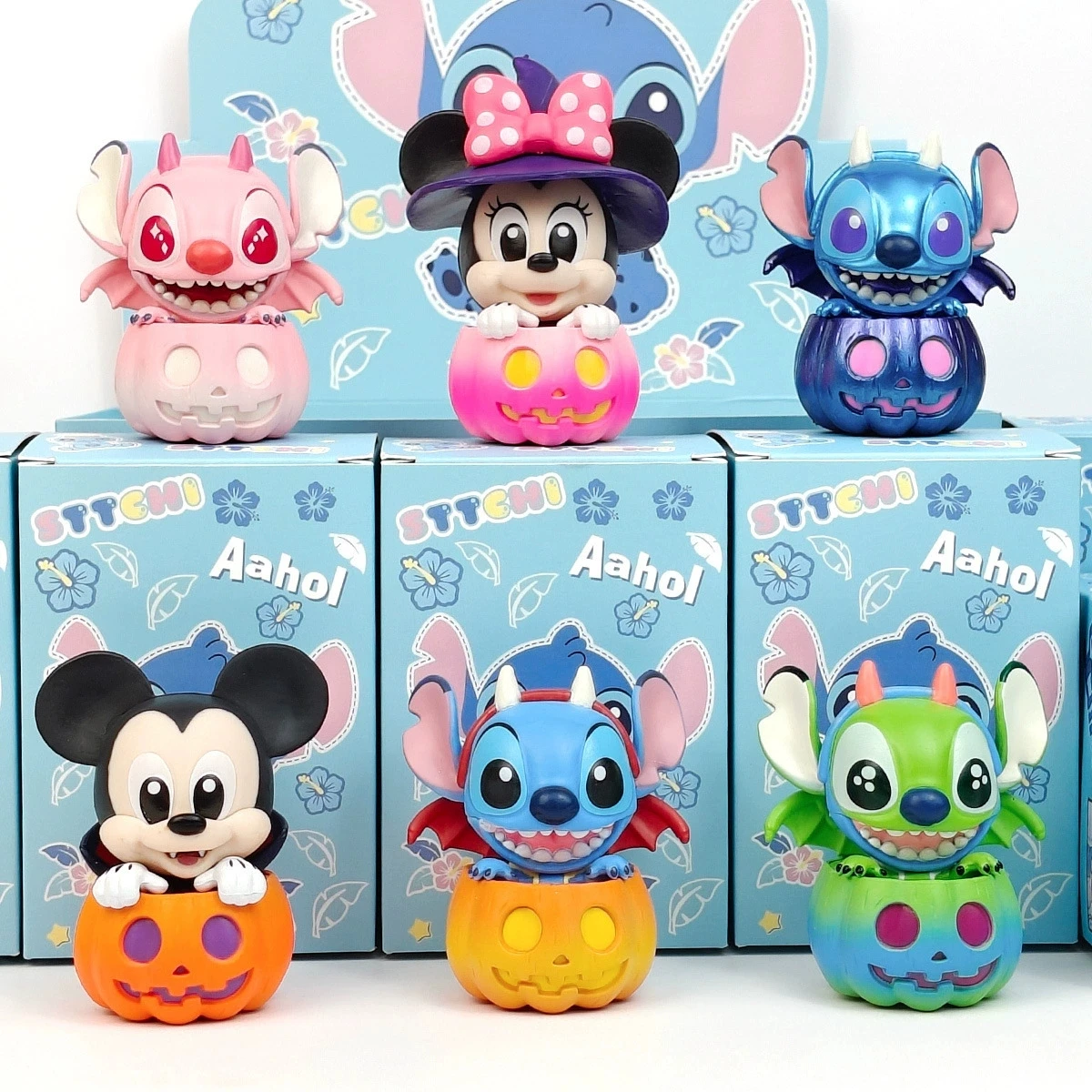 Disney Blind Box Mickey Mouse And Friends Pumpkin Series Stitch Figure Halloween Dress Up Doll DecorateToys Festival Gifts
Disney Blind Box Mickey Mouse And Friends Pumpkin Series Stitch Figure Halloween Dress Up Doll DecorateToys Festival Gifts