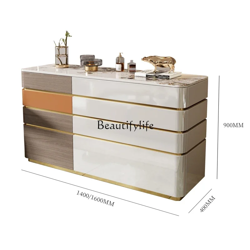 Italian light luxury chest modern minimalist storage living room decorative cabinet paint solid wood drawer cabinet
Italian light luxury chest modern minimalist storage living room decorative cabinet paint solid wood drawer cabinet