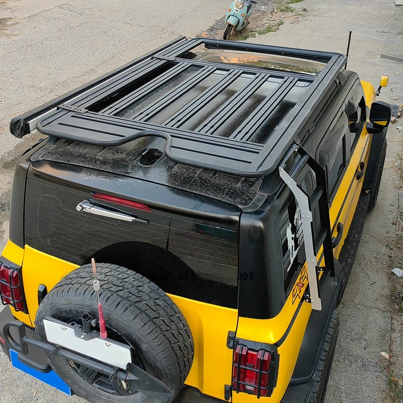 Thickened Aluminum Alloy Roof Rack for Tank 300/400/500 Car Roof Cargo Frame with Side Ladder
Thickened Aluminum Alloy Roof Rack for Tank 300/400/500 Car Roof Cargo Frame with Side Ladder