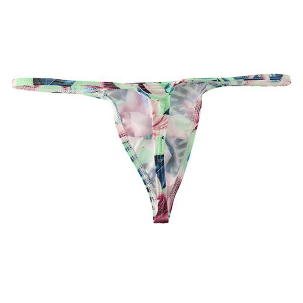 Casual Printed Underwear Shorts For Mens T-Back Thongs Comfortable Breathable Low Waist G-string Jockstrap
Casual Printed Underwear Shorts For Mens T-Back Thongs Comfortable Breathable Low Waist G-string Jockstrap
