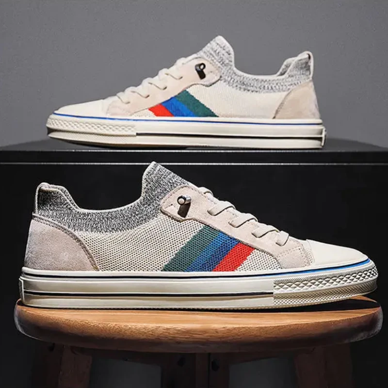 Autumn Mens Vulcanized Footwear Comfortable Sport Shoes Casual Soft Bottom Lace Up Sneakers Zapatillas De Hombres Deportivas
Autumn Mens Vulcanized Footwear Comfortable Sport Shoes Casual Soft Bottom Lace Up Sneakers Zapatillas De Hombres Deportivas