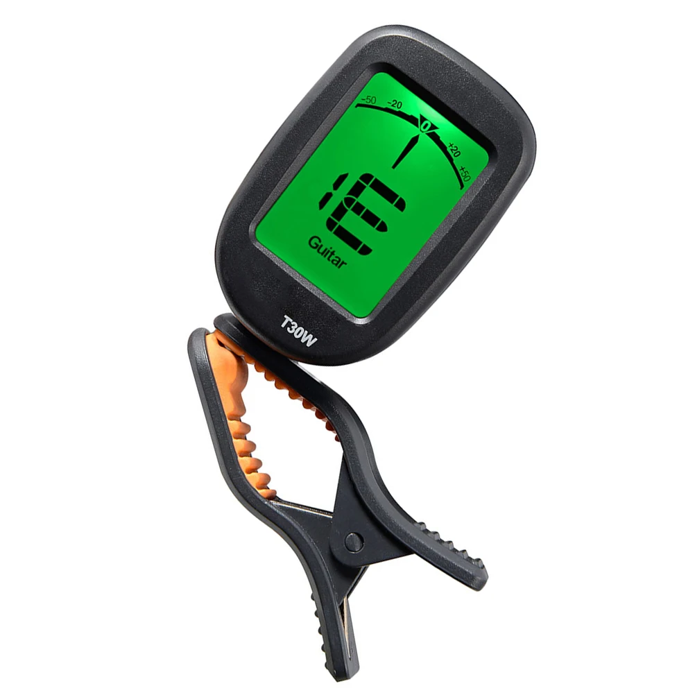 Practical Tuner Exquisite Tool for Guitar Bass Ukulele LCD Display Clear Pattern Multiple Modes Angle Adjustment Non Slip Clamp
Practical Tuner Exquisite Tool for Guitar Bass Ukulele LCD Display Clear Pattern Multiple Modes Angle Adjustment Non Slip Clamp