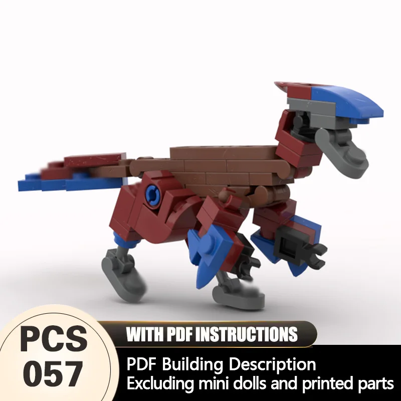 Creators Animal Series Model MOC Building Bricks Deinonychus Antirrhopus Modular Technology Gifts Holiday Assemble Children Toys
Creators Animal Series Model MOC Building Bricks Deinonychus Antirrhopus Modular Technology Gifts Holiday Assemble Children Toys