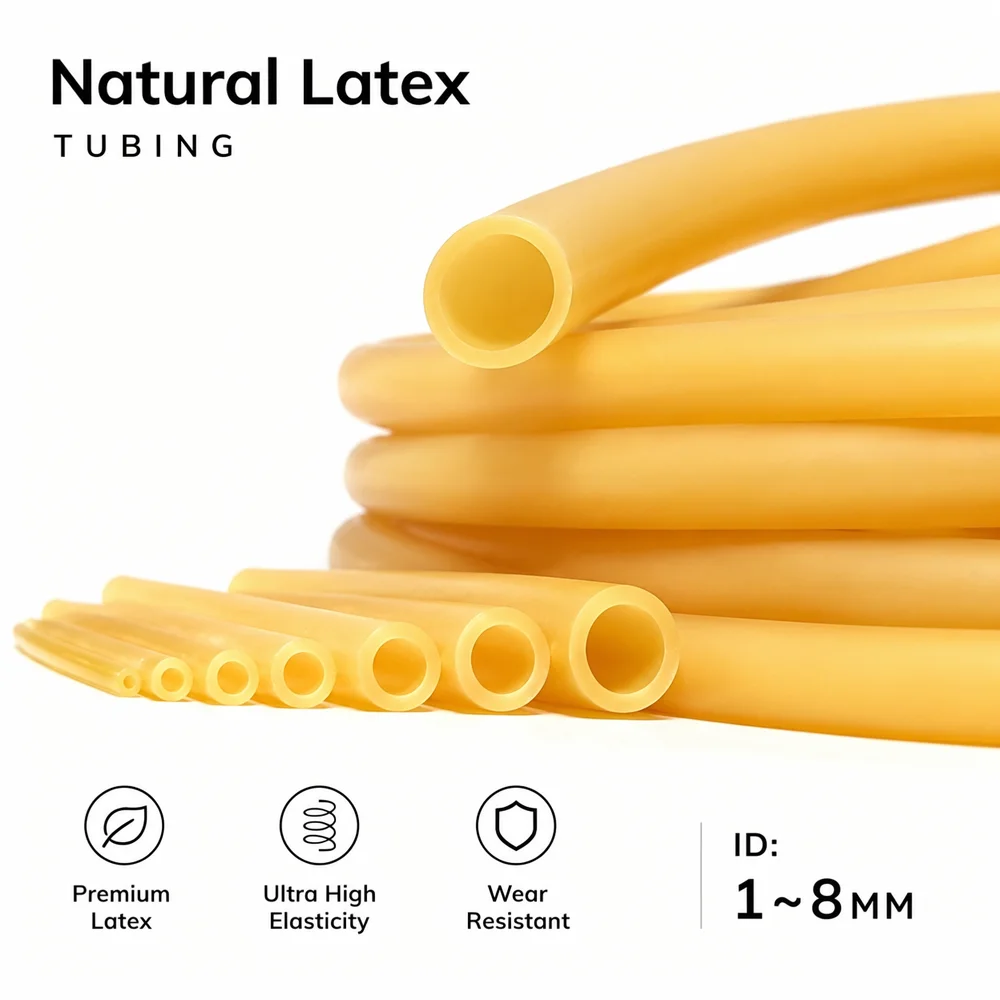 1/2/3/5M Yellow Latex Rubber Hose ID 1~8mm Flexible pull resistant eak proof safe non-toxic pull resistant /not easily
1/2/3/5M Yellow Latex Rubber Hose ID 1~8mm Flexible pull resistant eak proof safe non-toxic pull resistant /not easily