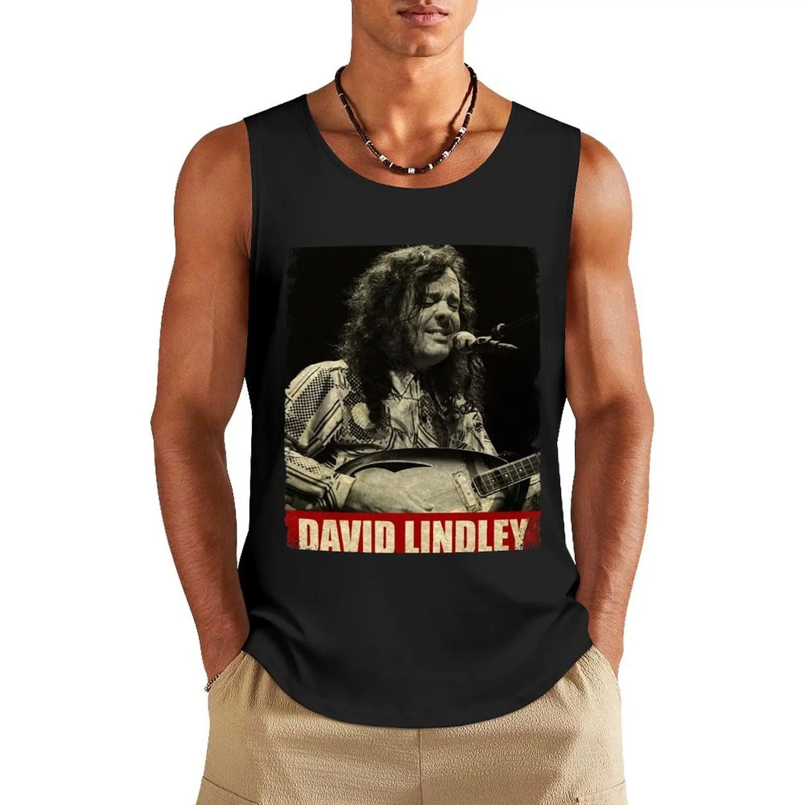 David Lindley - ReTRo STYLe Tank Top Sleeveless top gym Men's t-shirts gym clothes man T-shirt man
David Lindley - ReTRo STYLe Tank Top Sleeveless top gym Men's t-shirts gym clothes man T-shirt man