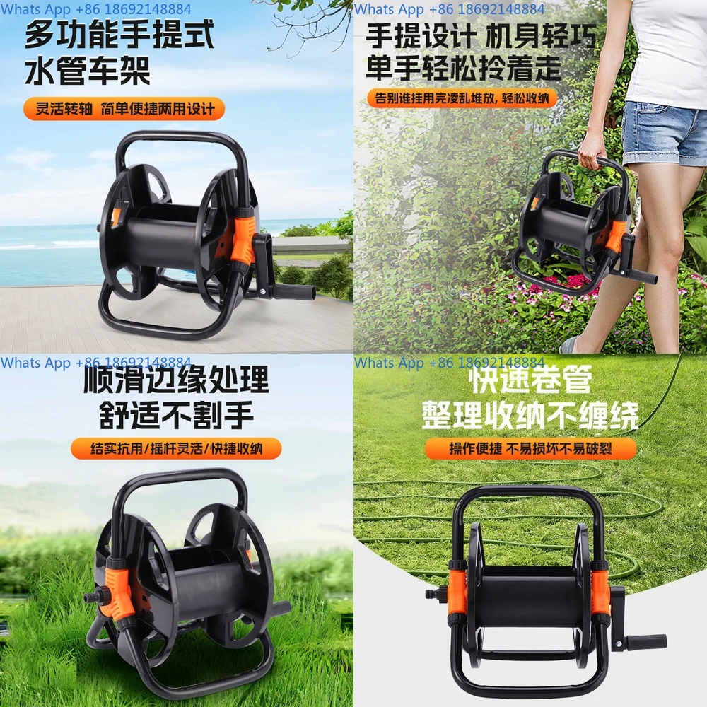 Black 20m 3 4 Inch Home Garden Hose Reel for Car Washing and Watering
Black 20m 3 4 Inch Home Garden Hose Reel for Car Washing and Watering