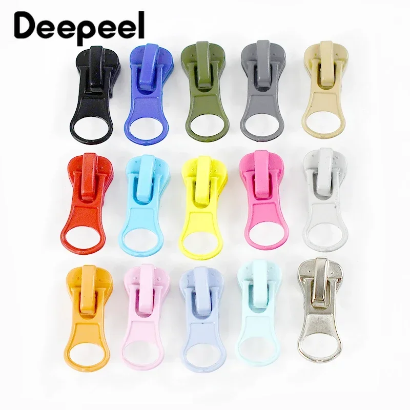 10/20Pcs 5# Zipper Slider Puller Rainbow Zip Head for Resin Zips Bags Clothes Jacket Zippers Repair Kit DIY Sewing Accessories
10/20Pcs 5# Zipper Slider Puller Rainbow Zip Head for Resin Zips Bags Clothes Jacket Zippers Repair Kit DIY Sewing Accessories