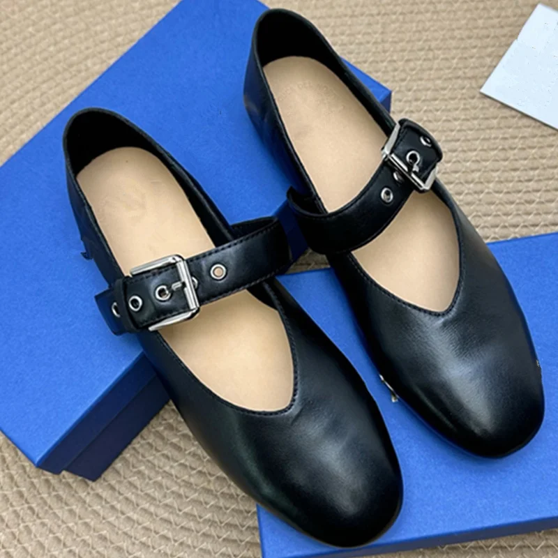 Jenny&Dave Retro One Strap Mary Jane Shoes Loafers Handmade Genuine Leather Shoes Minimalist Lazy Elegant Flat Shoes Women
Jenny&Dave Retro One Strap Mary Jane Shoes Loafers Handmade Genuine Leather Shoes Minimalist Lazy Elegant Flat Shoes Women